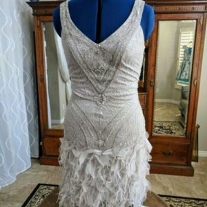 Sue Wong 1920s Great Gatsby Style Flapper Dress.